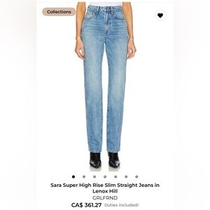 Classic Straight-Leg Blue Jeans
